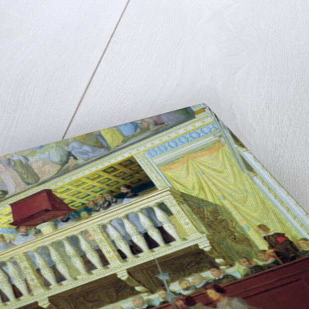 Cantoria in the Sistine Chapel by Jean Auguste Dominique Ingres