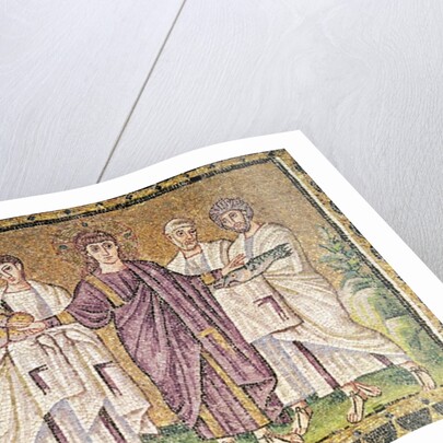 Multiplication of the Bread and Fishes by Byzantine School