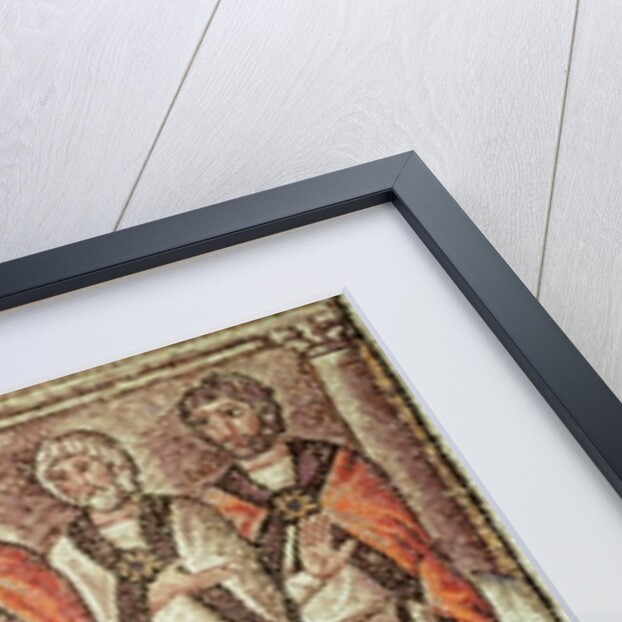 Jesus before Caiphus, Scenes from the Life of Christ by Byzantine School