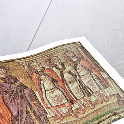 Jesus before Caiphus, Scenes from the Life of Christ by Byzantine School