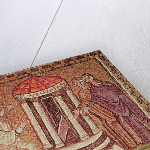 The Marys at the Tomb, Scenes from the Life of Christ by Byzantine School