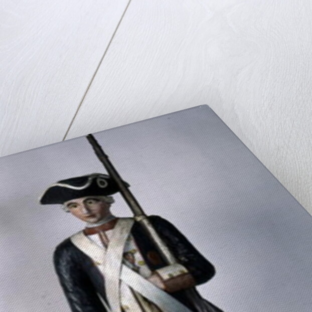 Sign from a French National Guard recruitment office by French School