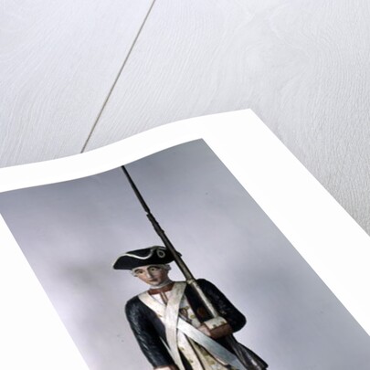 Sign from a French National Guard recruitment office by French School