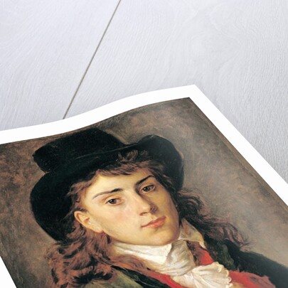 Portrait of Baron Antoine Jean Gros Aged 20 by Francois Pascal Simon Baron Gerard