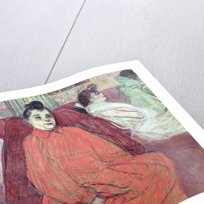 The Divan, 1893 by Henri de Toulouse-Lautrec