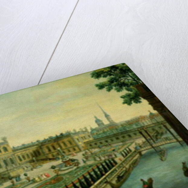 The Summer Palace, St. Petersburg by Russian School