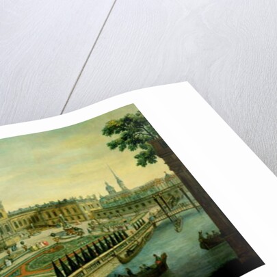 The Summer Palace, St. Petersburg by Russian School