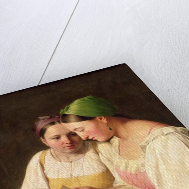 Fortune-Telling, 1842 by Aleksei Gavrilovich Venetsianov