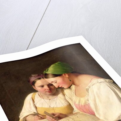 Fortune-Telling, 1842 by Aleksei Gavrilovich Venetsianov