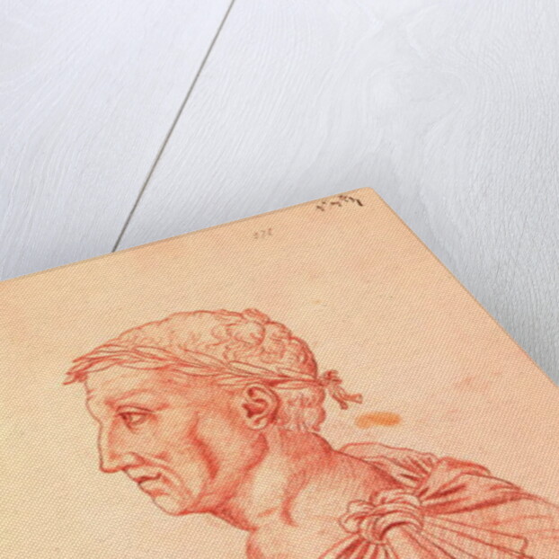 Ms.266 fol.271 v Petrarch by Jacques Le Boucq