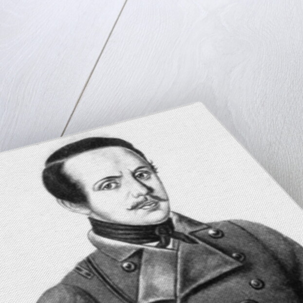 Mikhail Yuryevich Lermontov by Kyrill Antonovitch Gorbunov
