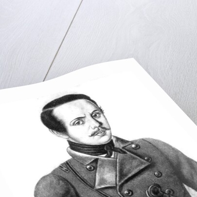 Mikhail Yuryevich Lermontov by Kyrill Antonovitch Gorbunov