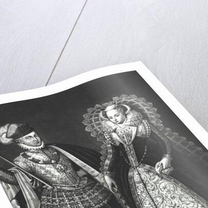 Portrait of Mary Queen of Scots and Henry Stewart, Lord Darnley, 29th June 1565 by English School
