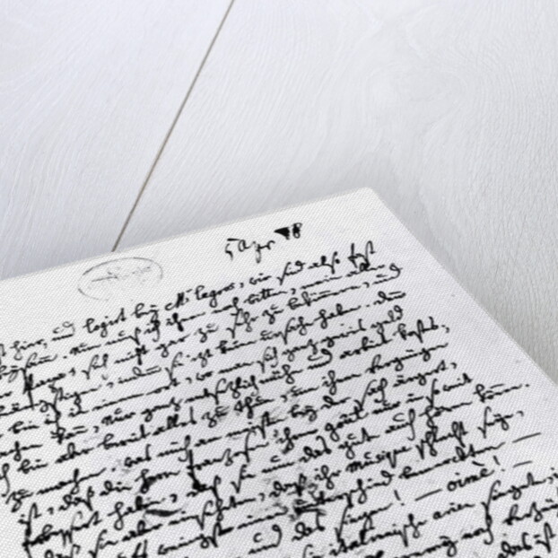 Letter from Mozart to his Father, 5th April 1778 by Wolfgang Amadeus Mozart