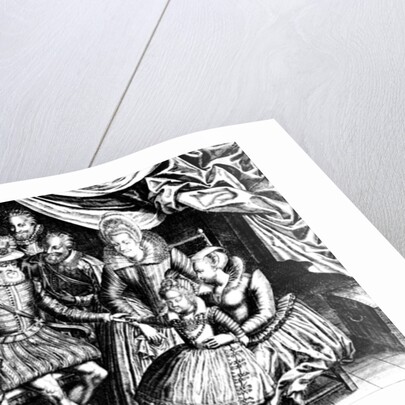 Henri IV King of France with his Family and his Councillors by French School