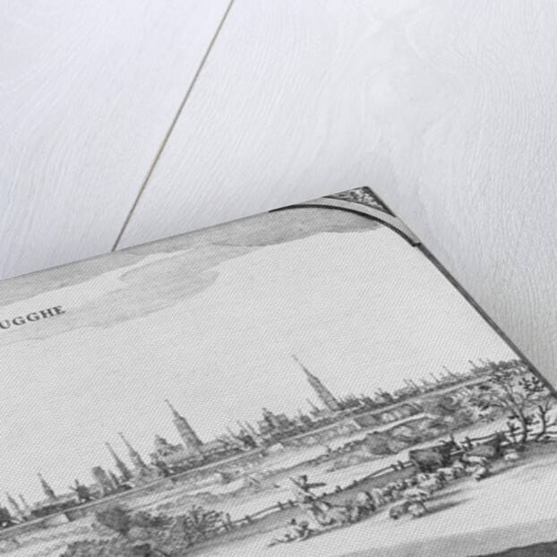 View of Bruges by French School