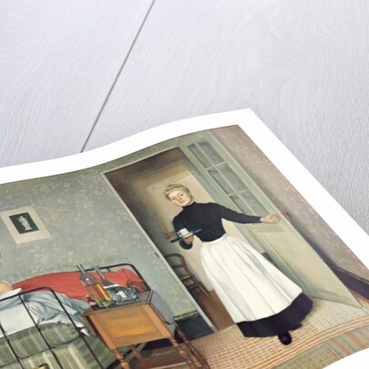 The Ill Child 1892 by Felix Edouard Vallotton