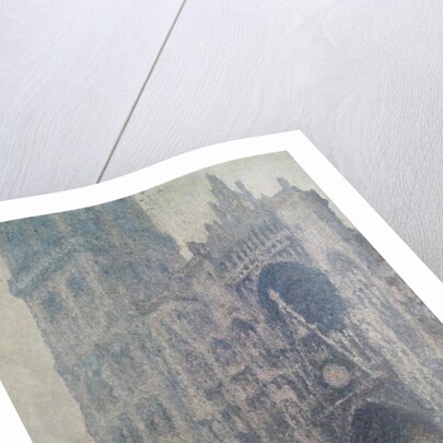 Rouen Cathedral, West Portal, Grey Weather, 1894 by Claude Monet