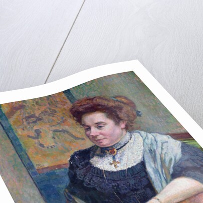 Madame Maurice Denis, 1908 by Theo van Rysselberghe