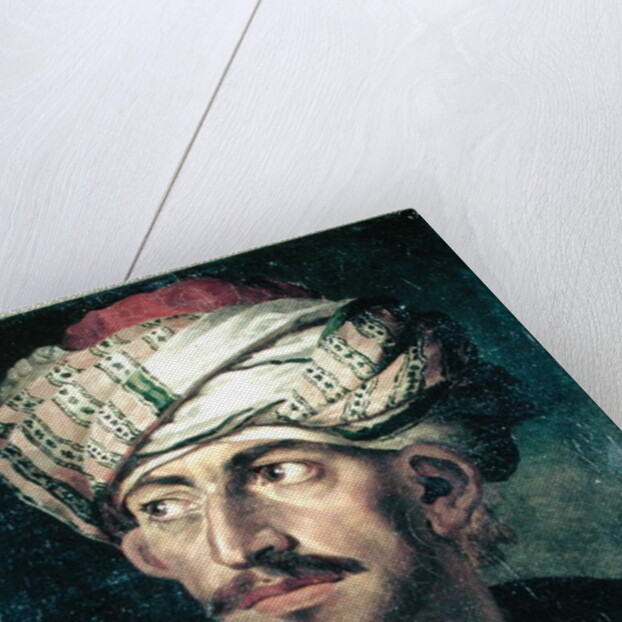Head of an Oriental or Portrait Presumed to be Mustapha, c.1819-21 by Theodore Gericault