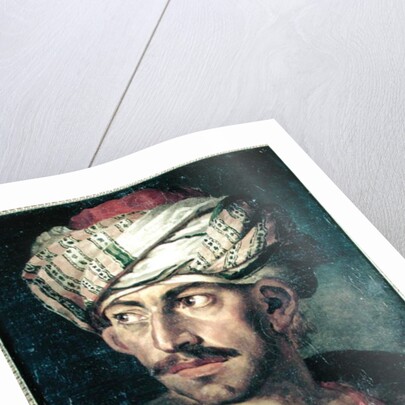 Head of an Oriental or Portrait Presumed to be Mustapha, c.1819-21 by Theodore Gericault