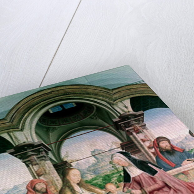 The Holy Kinship, or the Altarpiece of St. Anne by Quentin Massys or Matsys