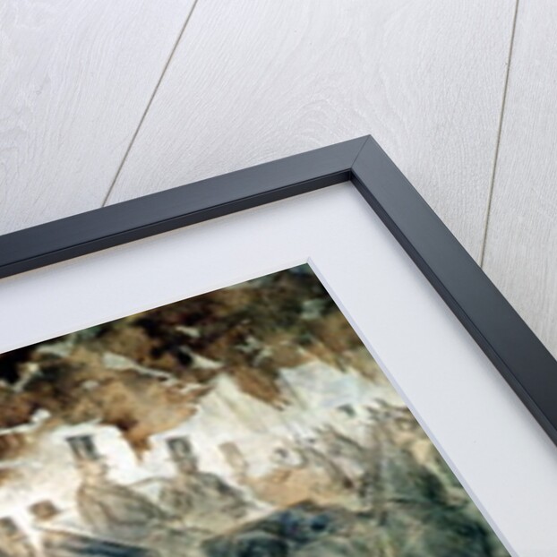 Carriages and Promenaders on the Avenue des Champs-Elysses by Constantin Guys