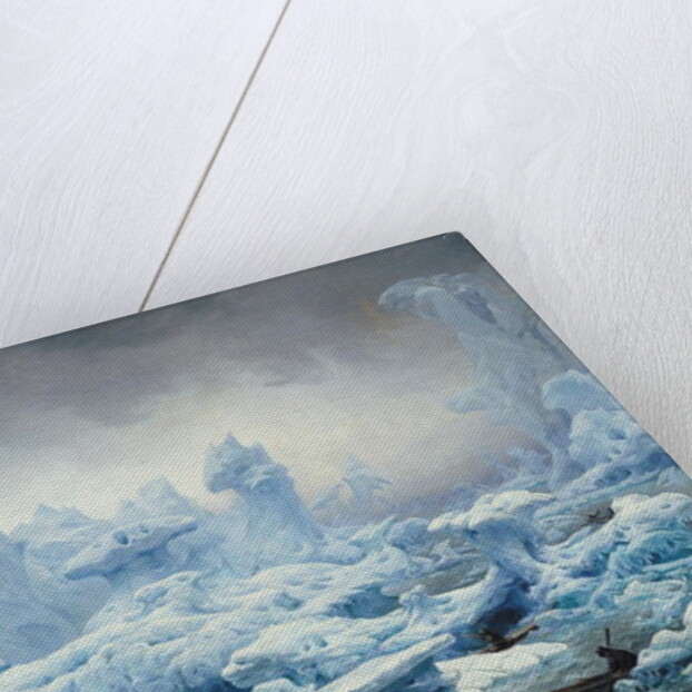 Fishing for Walrus in the Arctic Ocean, 1841 by Francois Auguste Biard