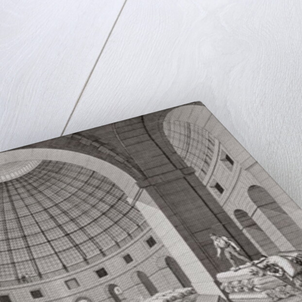 View of the Wheat Market and the Cupola, 18th-19th century by Pierre Courvoisier