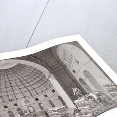 View of the Wheat Market and the Cupola, 18th-19th century by Pierre Courvoisier