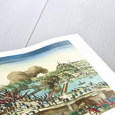 Siege of Lyon, October 1793 by French School