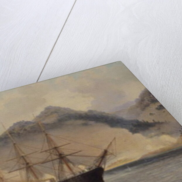 Naval Battle of the Strait of Shimonoseki, 20th July 1863, 1865 by Jean Baptiste Henri Durand-Brager