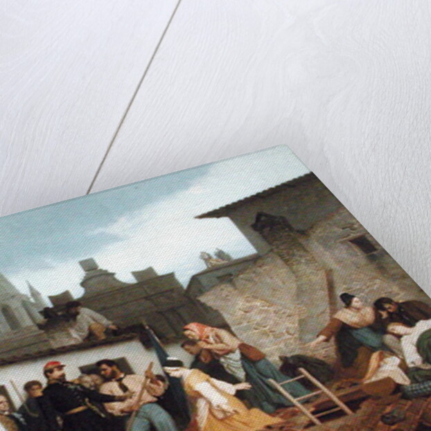 Napoleon III Visiting Flood Victims of Tarascon in June 1856, 1856 by William-Adolphe Bouguereau