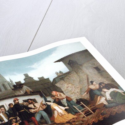 Napoleon III Visiting Flood Victims of Tarascon in June 1856, 1856 by William-Adolphe Bouguereau