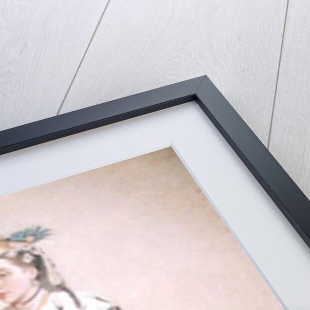 Frankish Woman from Pera, Constantinople, 1738-43 by Jean-Etienne Liotard