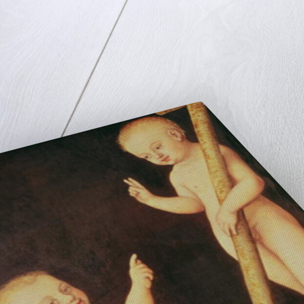 The Infant Christ Triumphing over Death and the Infant St. John the Baptist by Lucas the Elder Cranach