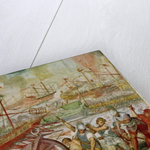 The Battle of Lepanto, October 1571, 1600 by Antonio Vassilacchi