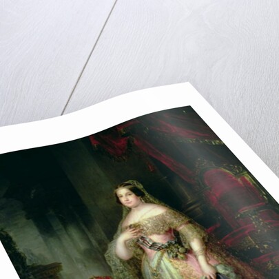 Queen Isabella II of Spain, 19th century by Jose Gutierrez de la Vega