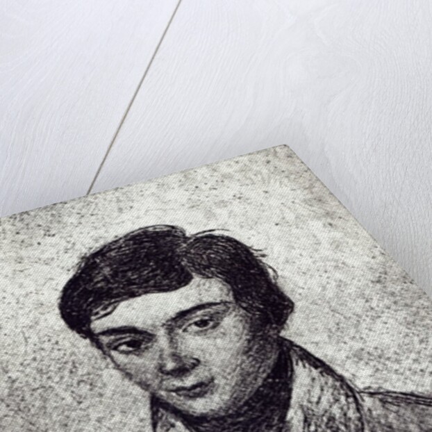 Portrait of Evariste Galois by French School