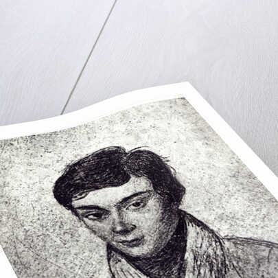 Portrait of Evariste Galois by French School