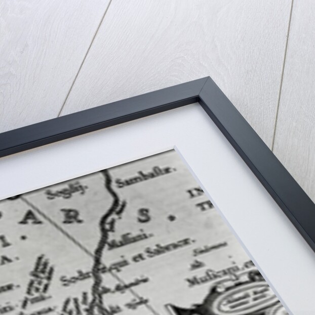 Map of Alexander the Great's empire by Abraham Ortelius