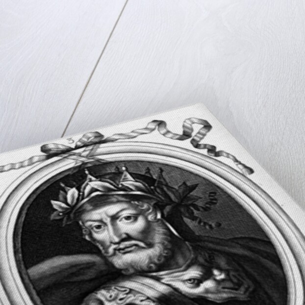 Portrait of Merovech King of the Salian Franks by Nicolas II de Larmessin