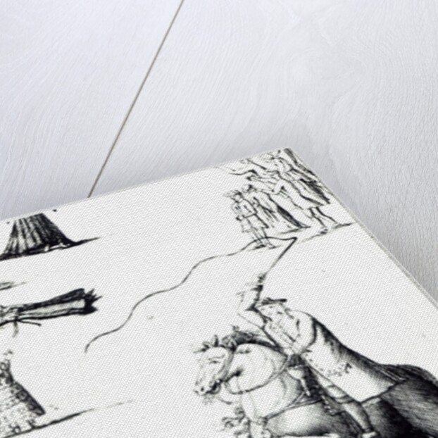 Etienne de Silhouette against the Farmers General by French School