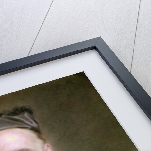 Self Portrait with the bull's-eye, 1737 by Maurice Quentin de la Tour