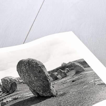 Alignment of Standing Stones, Megalithic, 4th-3rd millennium BC by Prehistoric Prehistoric