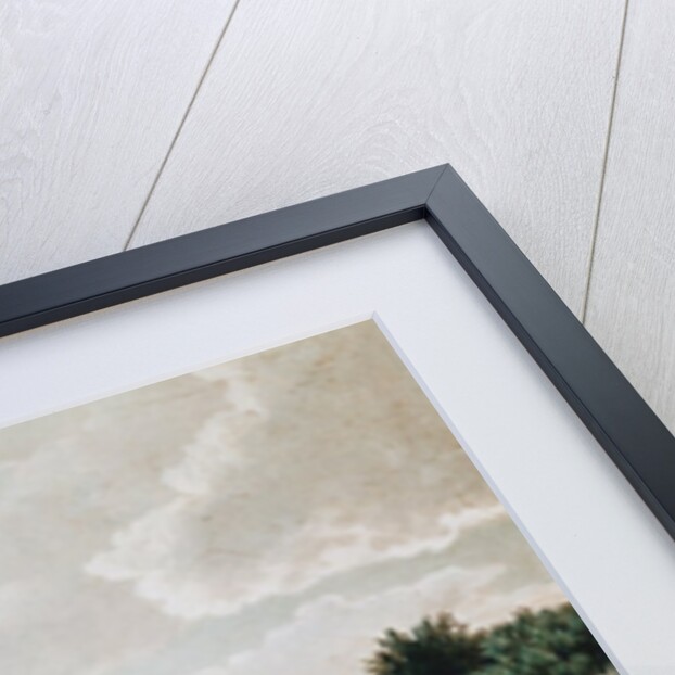 View of the Chateau near the Stone Bridge by Auguste Simon (after) Garneray