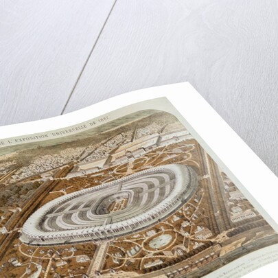 Palace of the Universal Exhibition in Paris in 1867 by French School