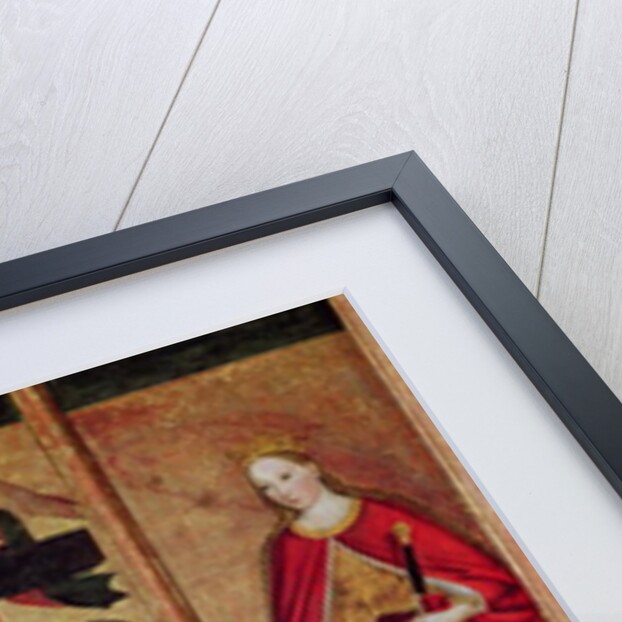 Triptych depicting Pieta between St. Martin and St. Catherine, 1475 by Ludovico Brea