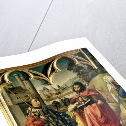 The Parlement of Paris Altarpiece by French School
