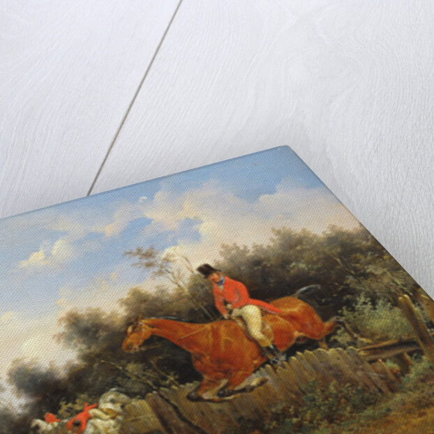 Hunting Scene by Bernard Edouard Swebach